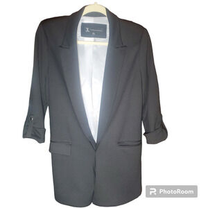 JL Jules and Leopold Jacket Black Blazer Womens Size Small Petite S/P